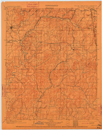 Tahlequah 1901 topographic map thumbnail