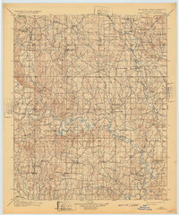 Tishomingo 1901 topographic map thumbnail