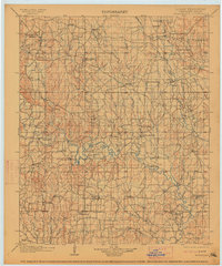 Tishomingo 1901 topographic map thumbnail