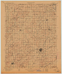 Vinita 1913 topographic map thumbnail