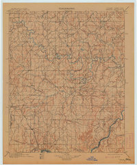Wewoka 1900 topographic map thumbnail