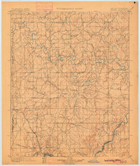 Wewoka 1900 topographic map thumbnail