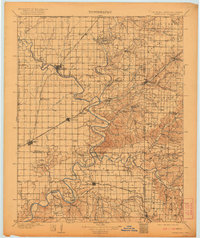 Wyandotte 1909 topographic map thumbnail