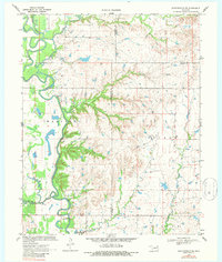 Bartlesville SE 1970 topographic map thumbnail