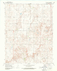 Buffalo NW 1970 topographic map thumbnail