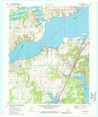 Canadian 1971 topographic map thumbnail