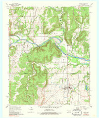 Dustin 1967 topographic map thumbnail