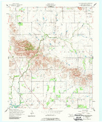 Glen Mountains 1956 topographic map preview