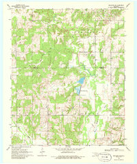 Healdton SE 1969 topographic map thumbnail