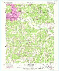 Little Axe 1958 topographic map thumbnail