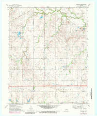 Perry NW 1972 topographic map thumbnail