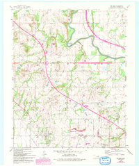Red Bird 1963 topographic map thumbnail