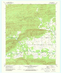 Sardis 1971 topographic map thumbnail