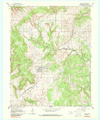 Wynona 1964 topographic map thumbnail