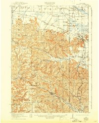Kendall 1921 topographic map thumbnail