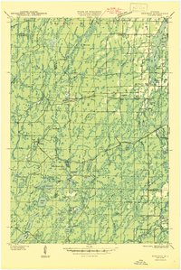 Kennedy 1945 topographic map thumbnail