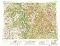La Crosse 1976 topographic map thumbnail