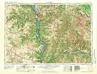 La Crosse 1961 topographic map thumbnail
