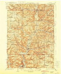 La Farge 1926 topographic map thumbnail