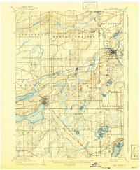 Lake Geneva 1906 topographic map thumbnail