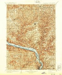 Lancaster 1908 topographic map thumbnail