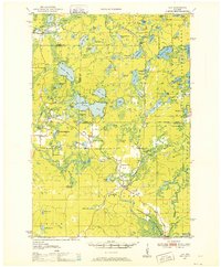 Lily 1950 topographic map thumbnail