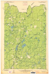Long Lake 1948 topographic map thumbnail