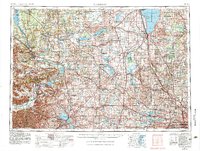 Madison 1957 topographic map thumbnail