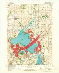 Madison 1959 topographic map thumbnail