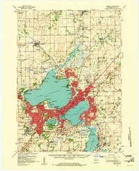 Madison 1959 topographic map thumbnail