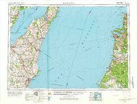 Manitowoc 1954 topographic map thumbnail
