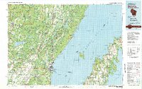 Marinette topographic map thumbnail