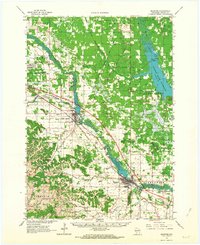 Mauston 1962 topographic map thumbnail