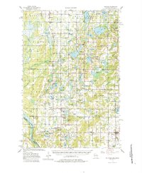Milltown 1955 topographic map thumbnail