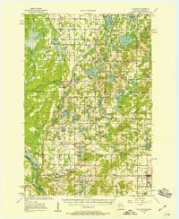 Milltown 1955 topographic map thumbnail
