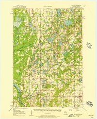 Milltown 1955 topographic map preview