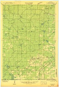Moquah 1947 topographic map thumbnail