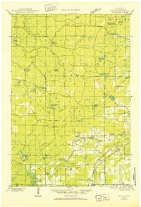 Moquah 1944 topographic map thumbnail