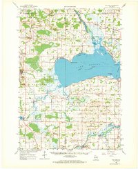 Poy Sippi 1961 topographic map thumbnail
