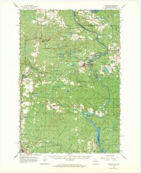 Pembine 1963 topographic map thumbnail