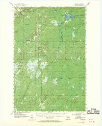 Patzau 1955 topographic map thumbnail