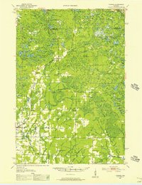 Parrish 1950 topographic map thumbnail