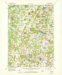Oxford 1961 topographic map thumbnail