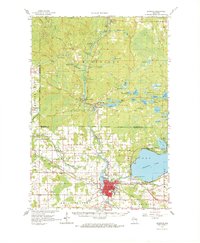 Shawano 1964 topographic map thumbnail