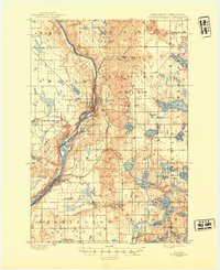 St Croix Dalles 1901 topographic map thumbnail