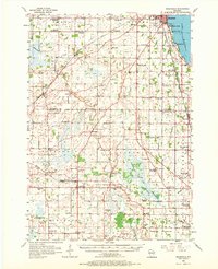 Rosendale 1956 topographic map thumbnail