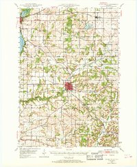 River Falls 1946 topographic map thumbnail