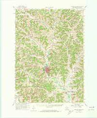 Richland Center 1960 topographic map thumbnail