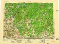 Rice Lake 1959 topographic map thumbnail