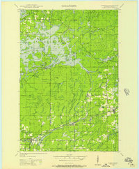 Radisson 1944 topographic map preview